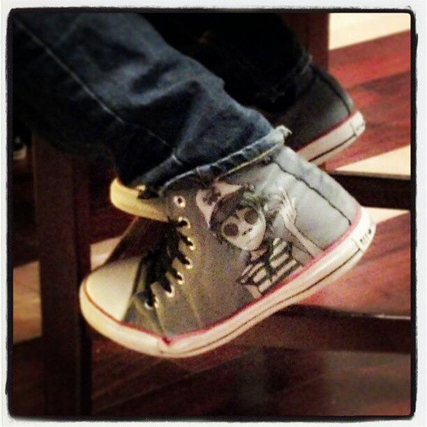 Ciff Photograph - This Kid Wins The Coolest Shoes Award! by Natalia D