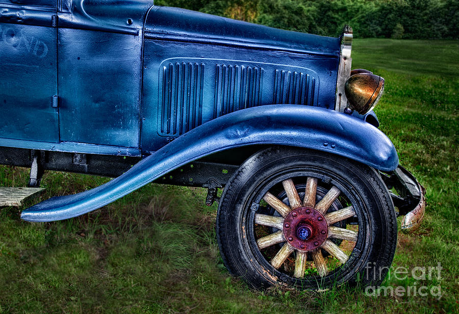 This Old Car Photograph by Susan Candelario