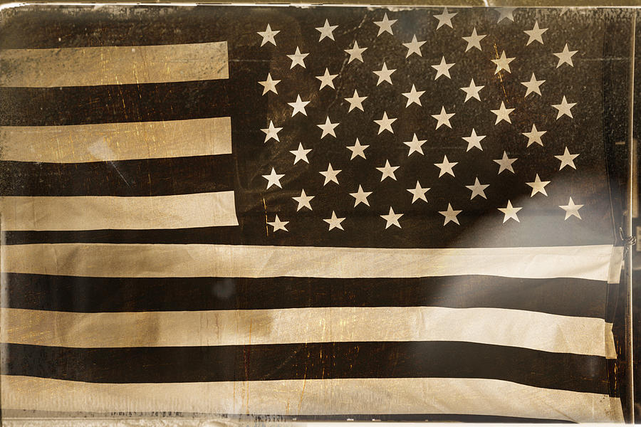 American Flag Photograph - This Old Flag by Sherman Perry