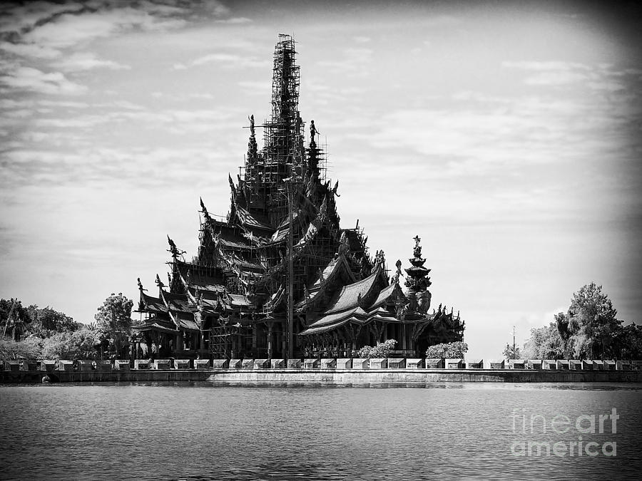 Saigon Photograph - This Old Temple by Thanh Tran
