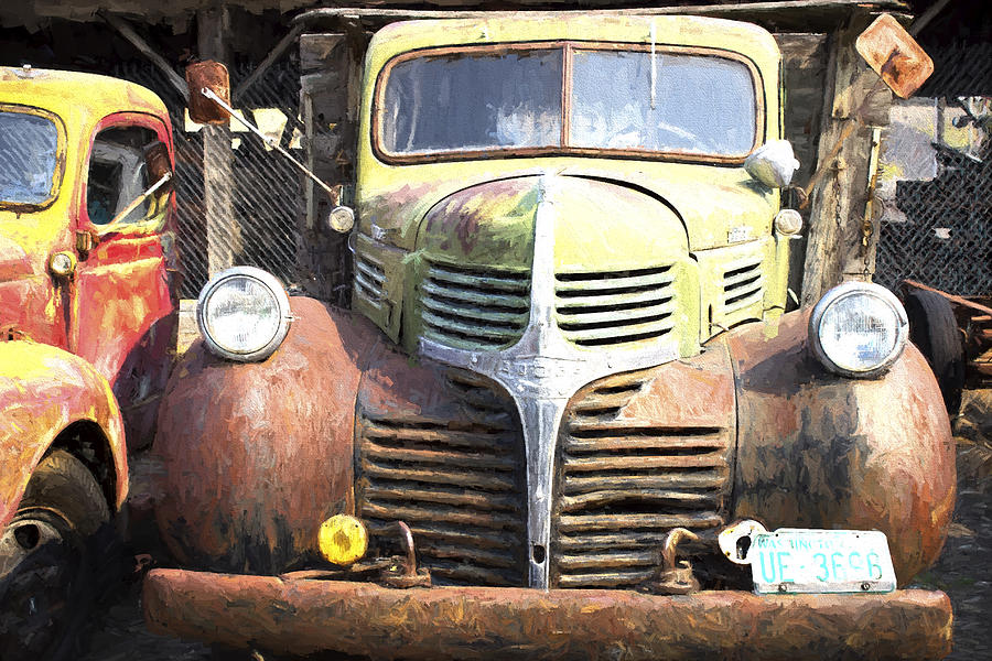 This Old Truck 11 Digital Art by Cathy Anderson