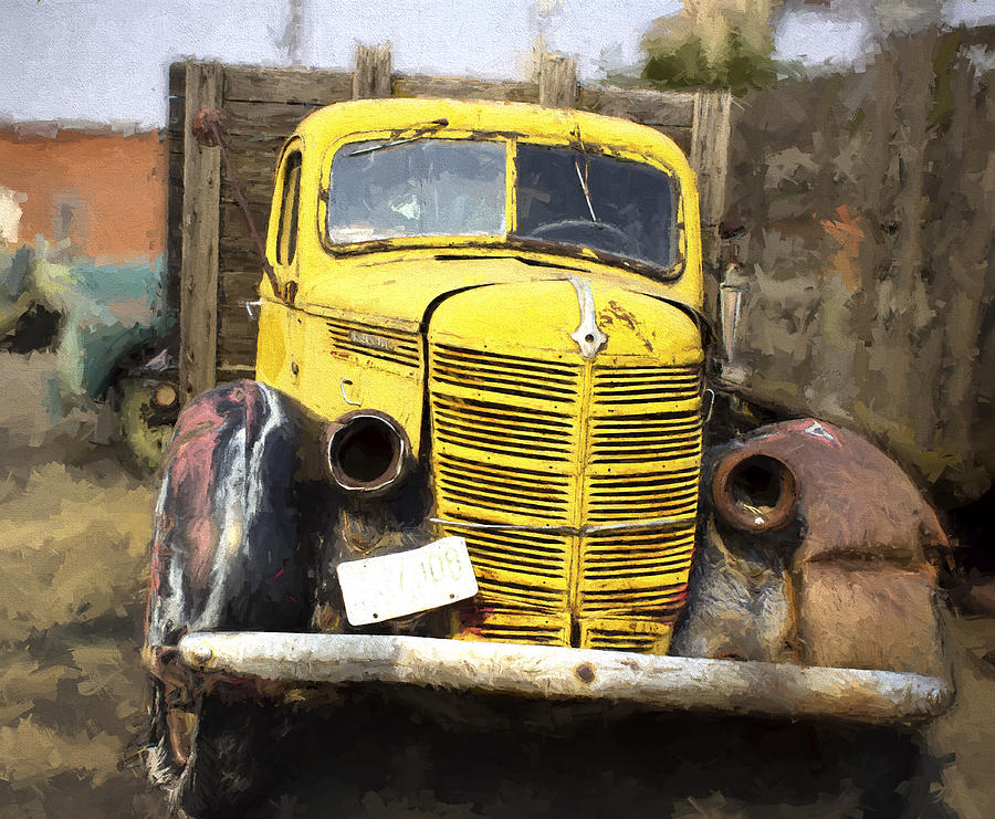 This old Truck 9 Digital Art by Cathy Anderson