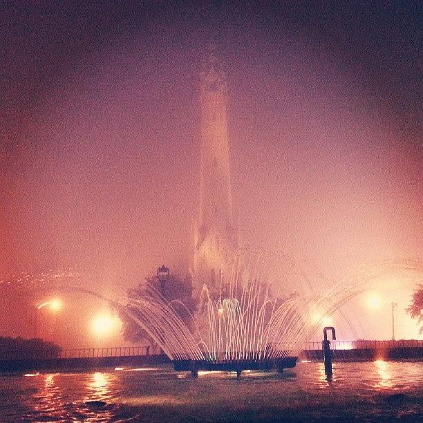 This One I Took Of The Fountain And Photograph by Heather Hogan