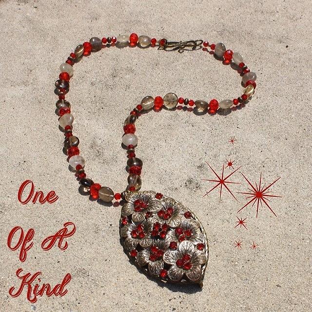 Unique Photograph - This One Of A Kind Necklace Is Made by Teresa Mucha