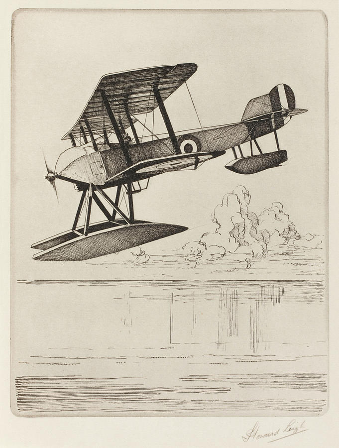This Single-seater Patrol Biplane Drawing by Mary Evans Picture Library