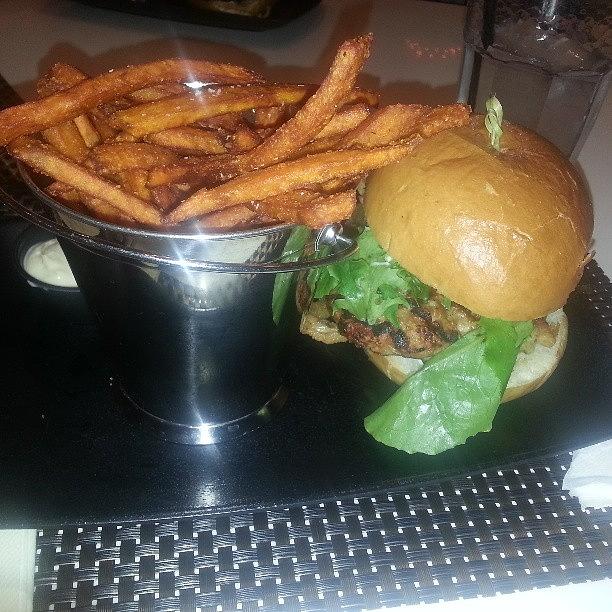 This Turkey Burger Was Pretty Awesome! Photograph by Justme MsB