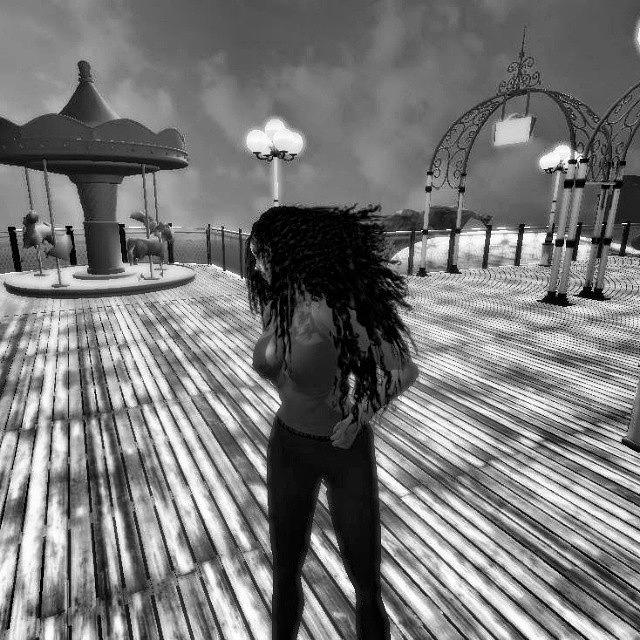 Secondlife Photograph - #thisweek #secondlife #gaming #art by Leslie Moore