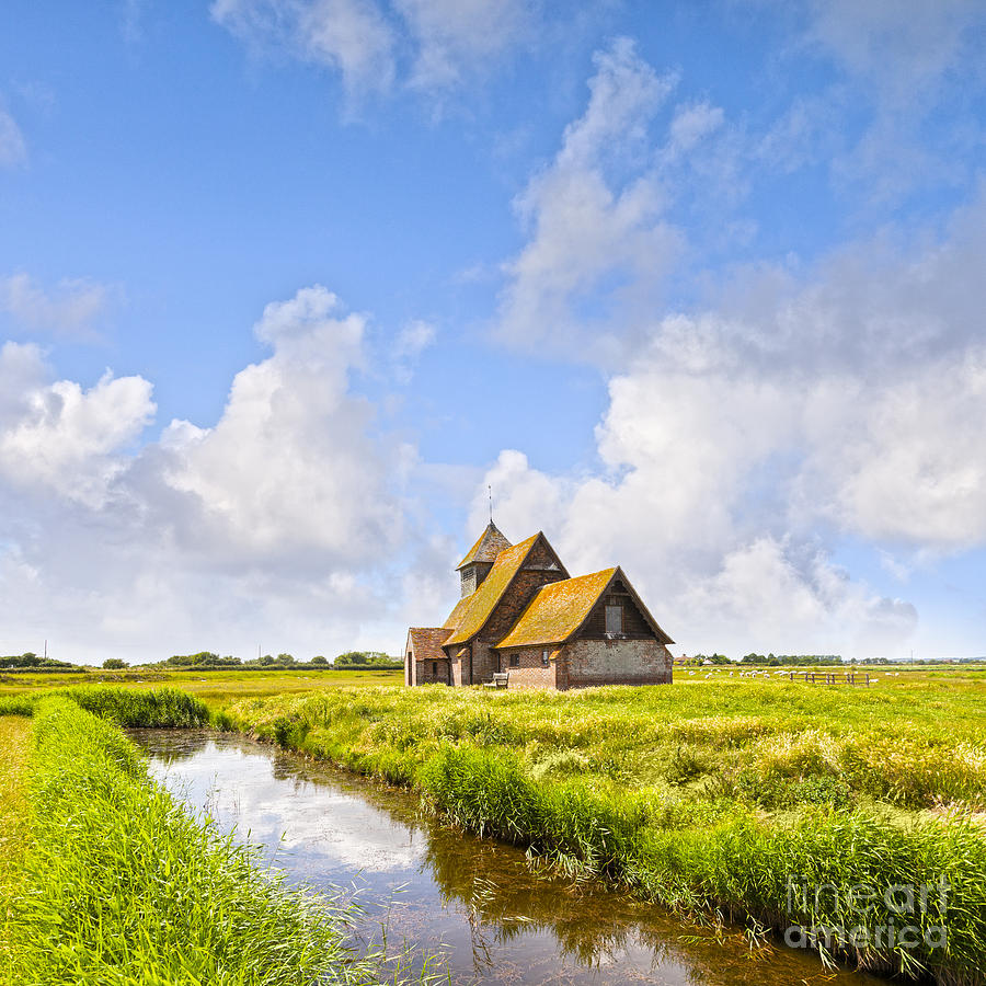 Thomas A Becket Church Romney Marsh Photograph by Colin and Linda McKie