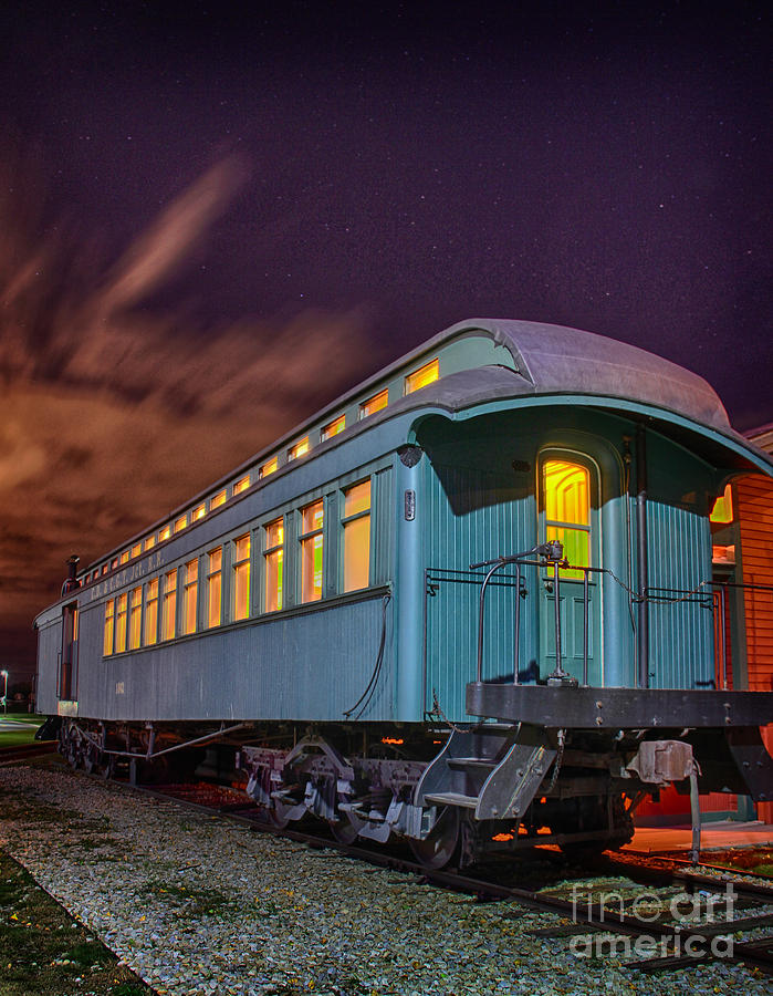 Thomas Edison Train Baggage Car Photograph by Scott Bert