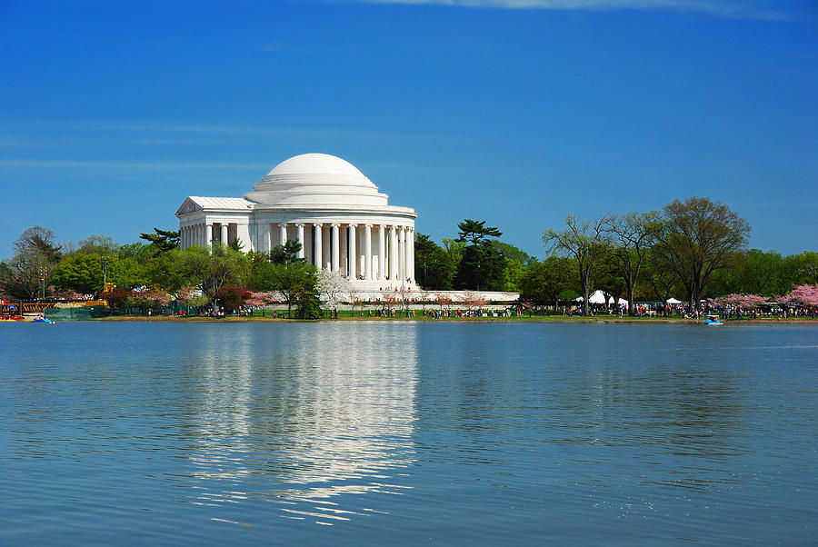 Thomas Jefferson national memorial in Washington DC Photograph by Songquan Deng