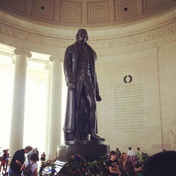 Thomas Jefferson Was A Really Call Guy! Photograph by Angie Davis