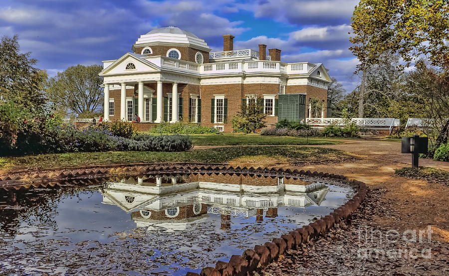 Thomas Jefferson's Monticello Photograph By Joe Mccormack Jr - Fine Art 