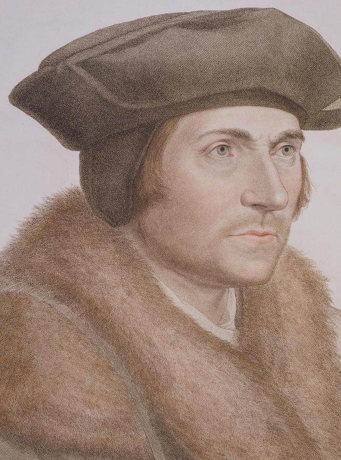 Portrait Painting - Thomas More by Hans Holbein the Younger