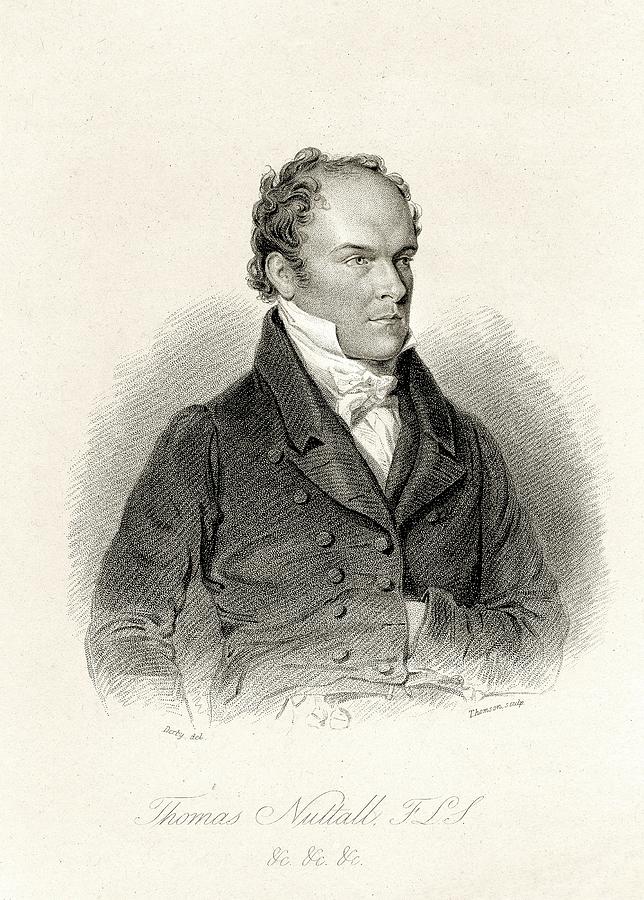 Thomas Nuttall Photograph by American Philosophical Society