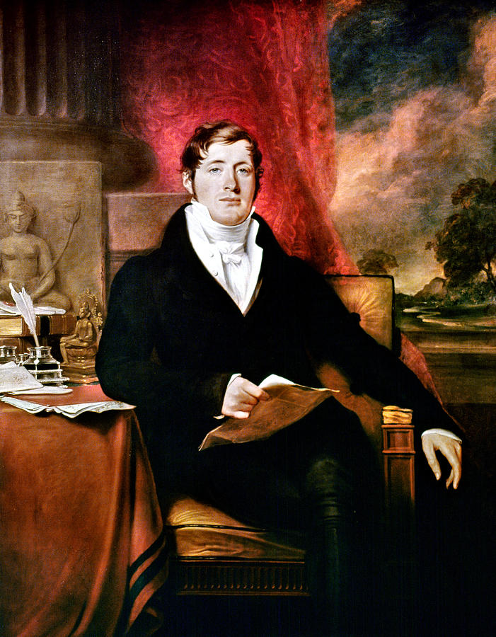 Thomas Stamford Raffles (1781-1826) Painting by Granger