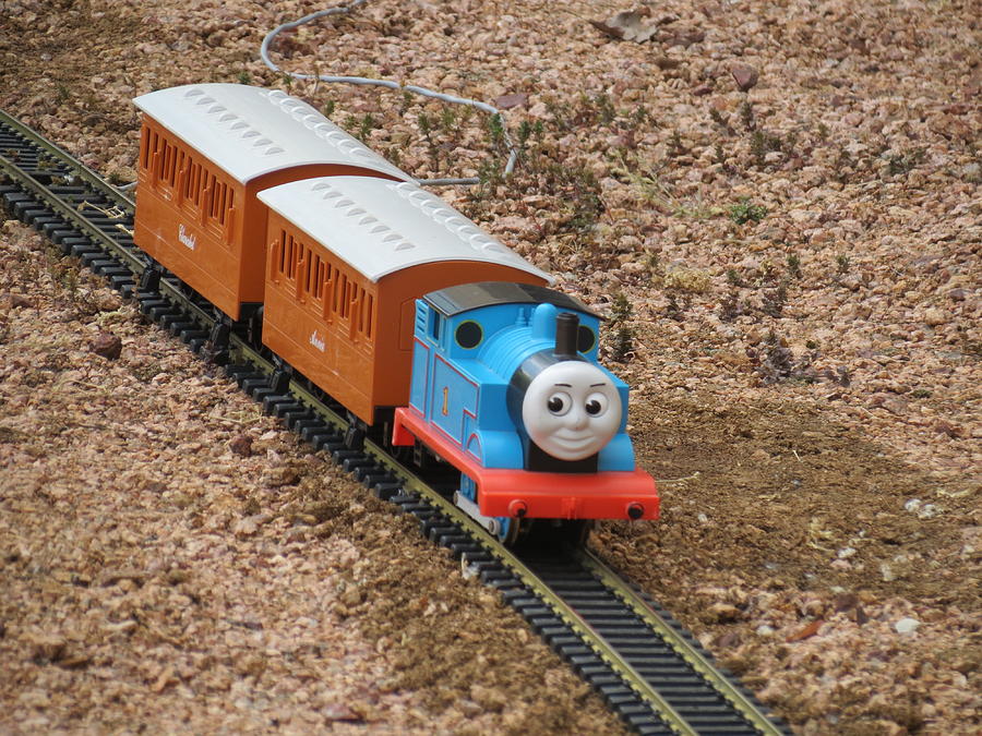 Thomas The Little Engine Photograph by Kay Novy