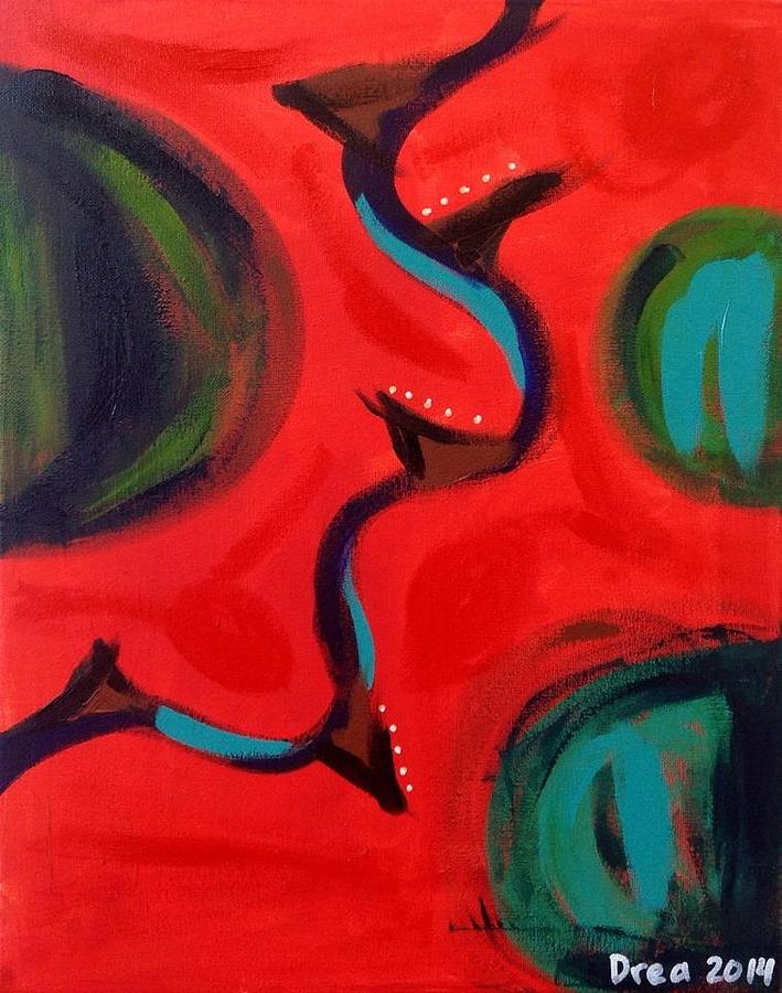 Thorns 2014 Painting by Drea Jensen