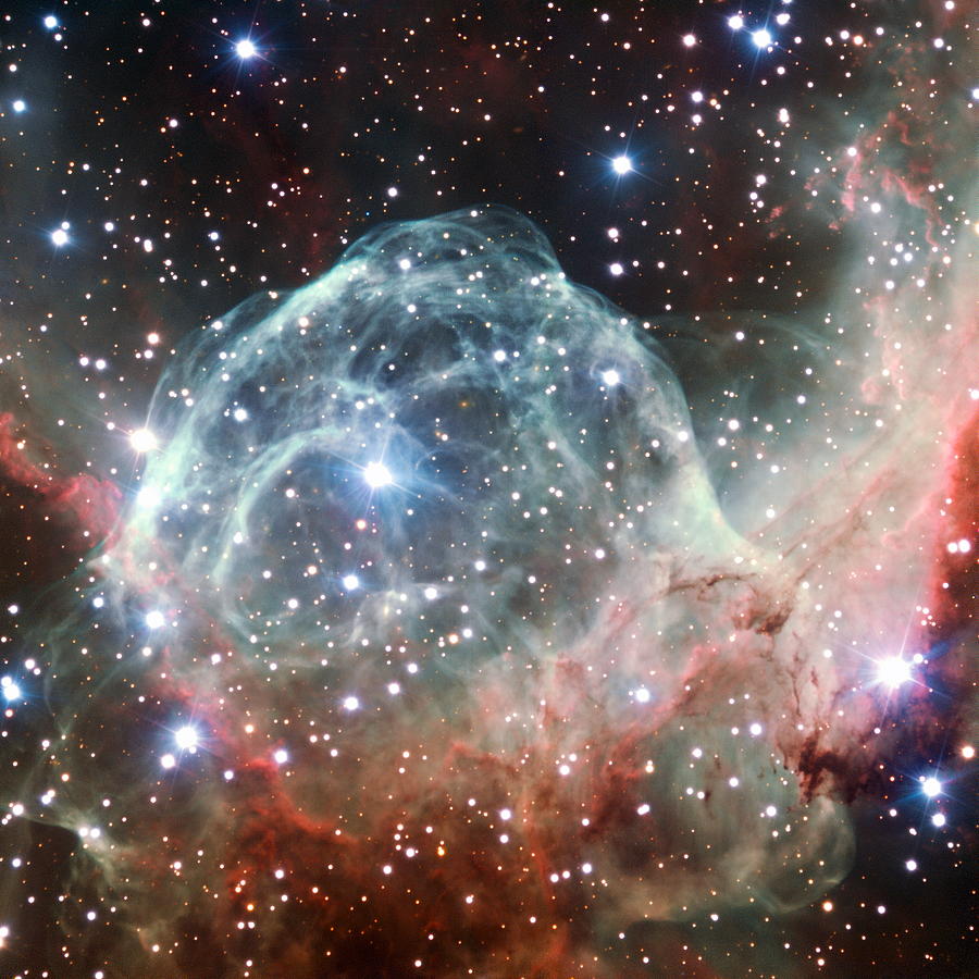 Thors Helmet Nebula Photograph by Eric Glaser