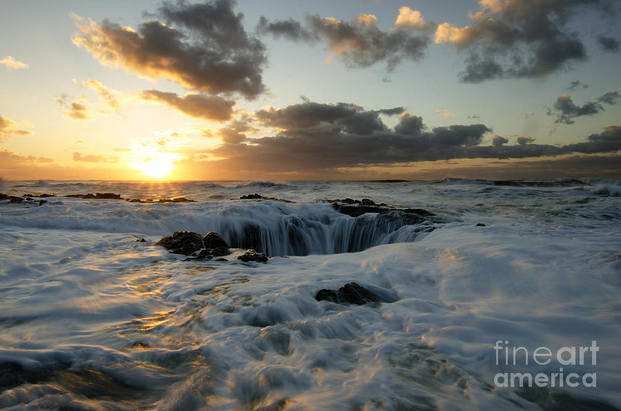 Sunset Photograph - Thors Well Truly A Place Of Magic 4 by Bob Christopher