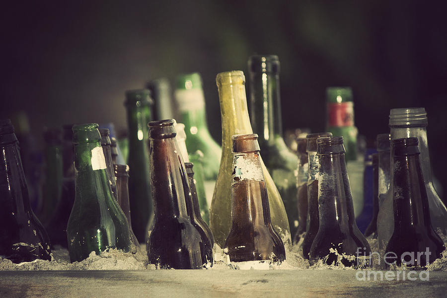 Those Empty Bottles Photograph by Trish Mistric