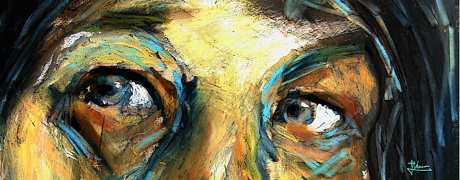 Those Eyes Painting by Jim Vance