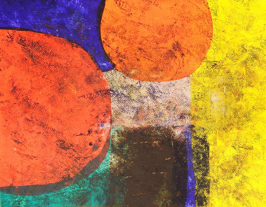 Abstract Painting - Thought Enhancements by Sue McElligott Abstract Painting - Thought Enhancements by Sue McElligott