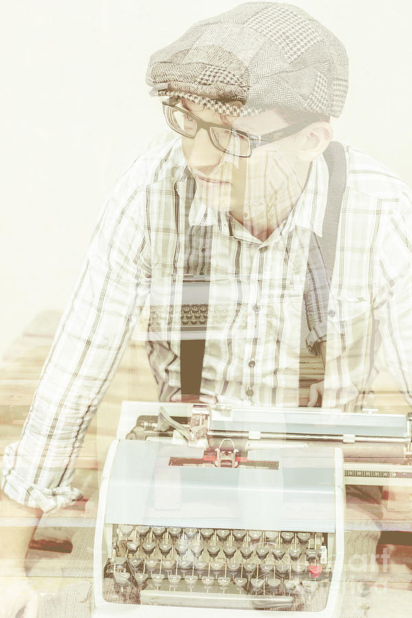 Author Photograph - Thoughts Of A Creative Writer by Jorgo Photography - Wall Art Gallery Author Photograph - Thoughts Of A Creative Writer by Jorgo Photography - Wall Art Gallery