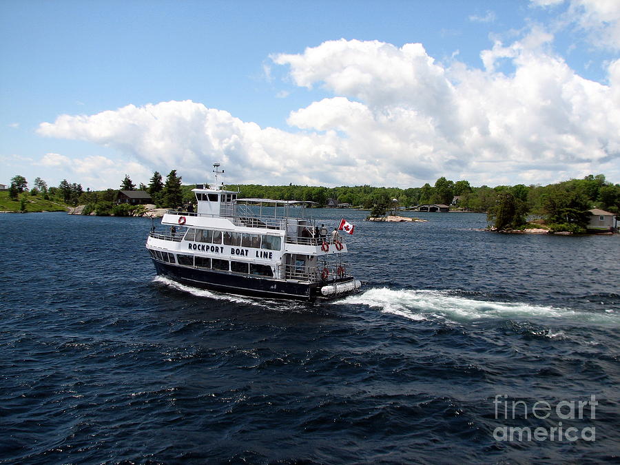 Thousand Islands Rockport Boat Line Tours  Photograph by Rose Santuci-Sofranko