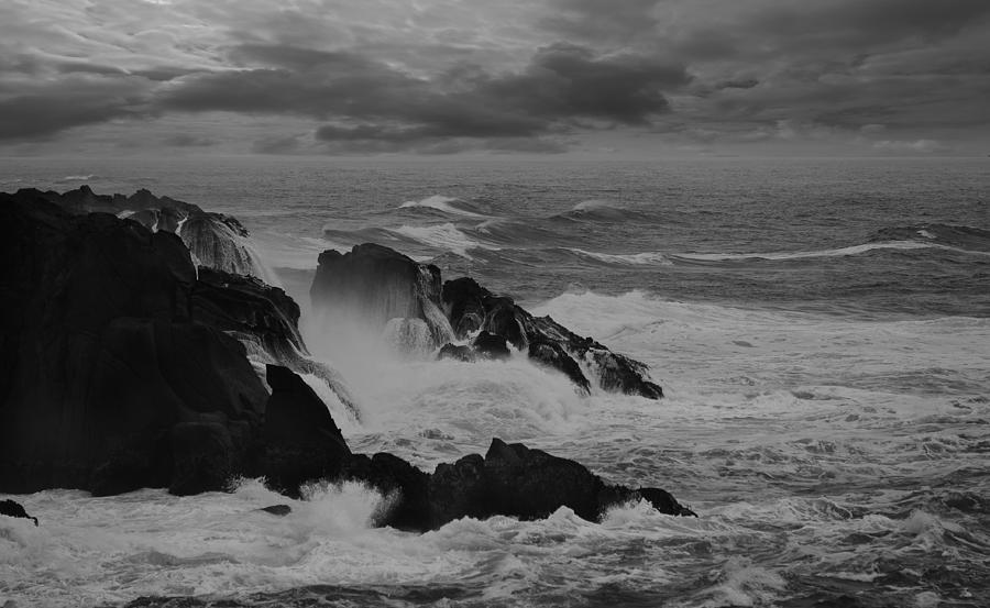 Landscape Photograph - Thrashing Waves by Zhijian Tao Landscape Photograph - Thrashing Waves by Zhijian Tao