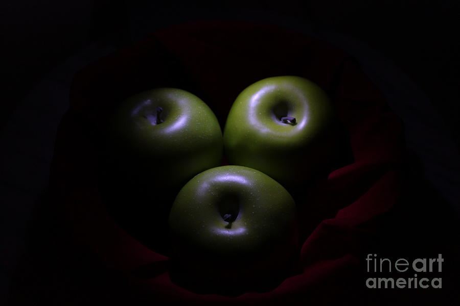 Three Apples Photograph