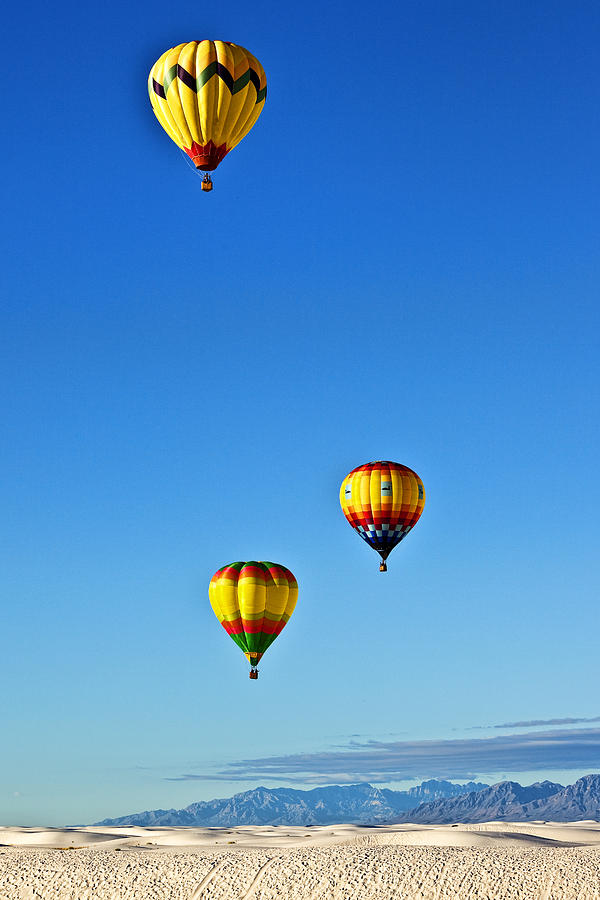 Three Balloons Photograph by Diana Powell