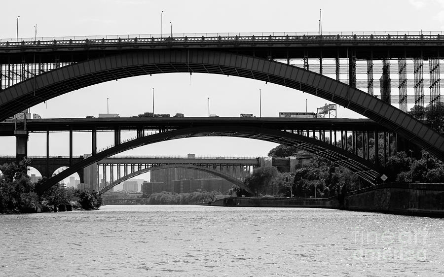 Three Bridges Photograph by Robert Yaeger