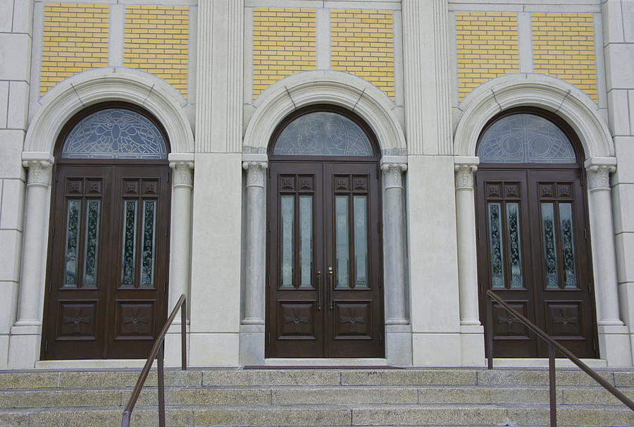 Three Cathedral Doors Photograph by Laurie Perry - Fine Art America