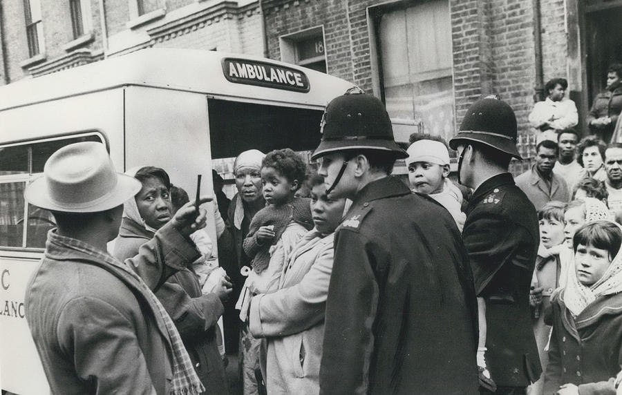 Three Children Die In Oil-heater Fire In Holloway. Photograph by Retro ...