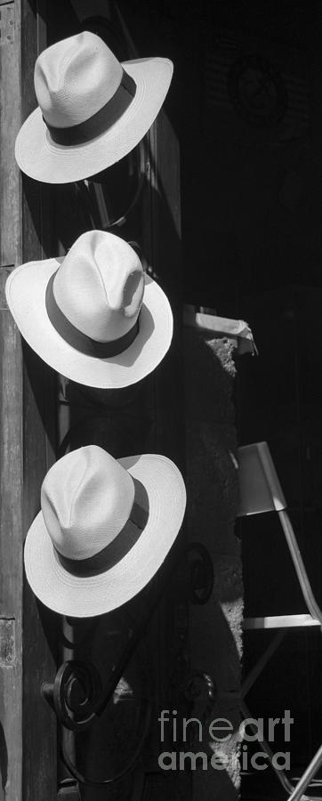 Gallery Photograph - Three Hats  by Richard Smukler