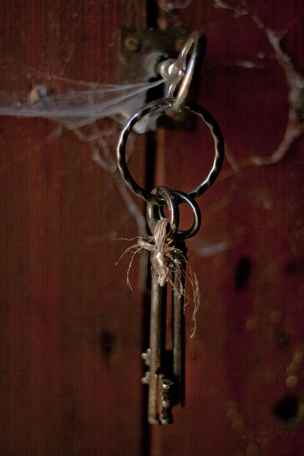 Abstract Photograph - Three Keys by Georgia Clare