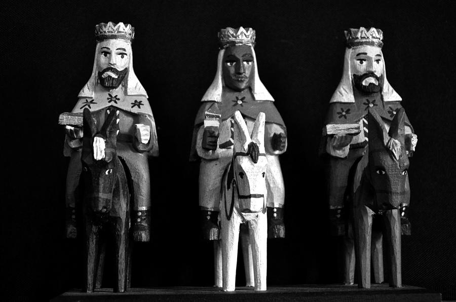 Three Kings B W Photograph by Ricardo J Ruiz de Porras