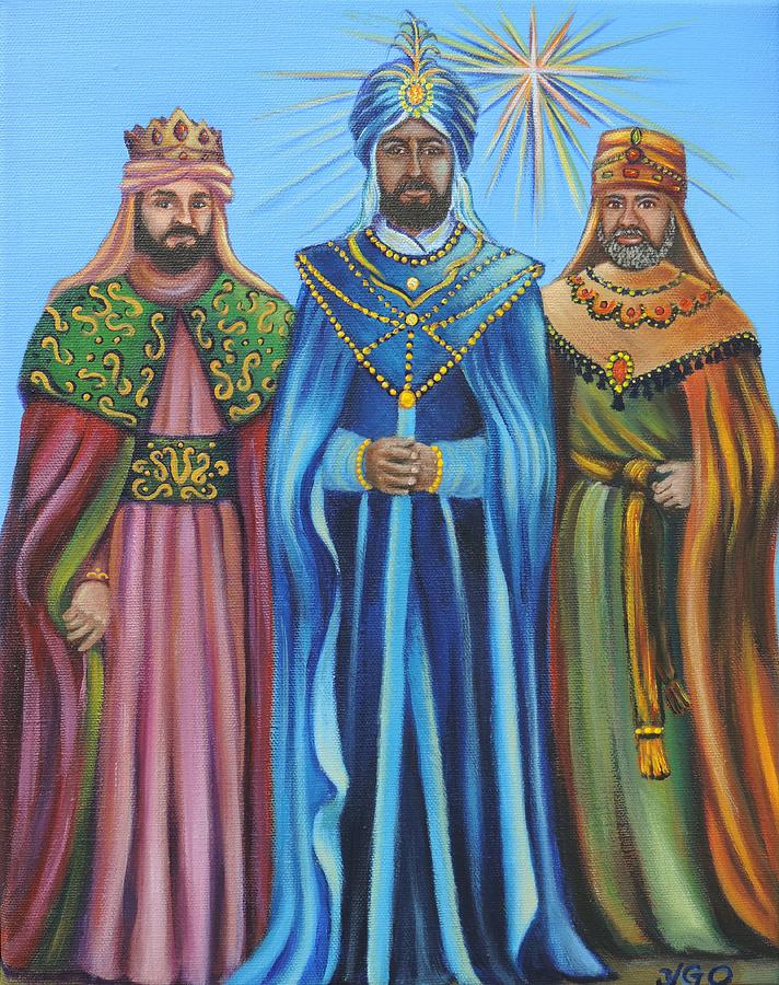 Three Kings Painting by Yamelin GonzalezOrtiz Fine Art America