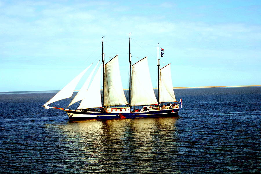 three mast sailboat