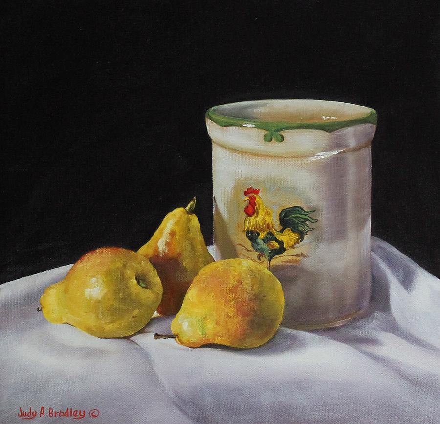 Three Pears by Judy Bradley Three Pears by Judy Bradley