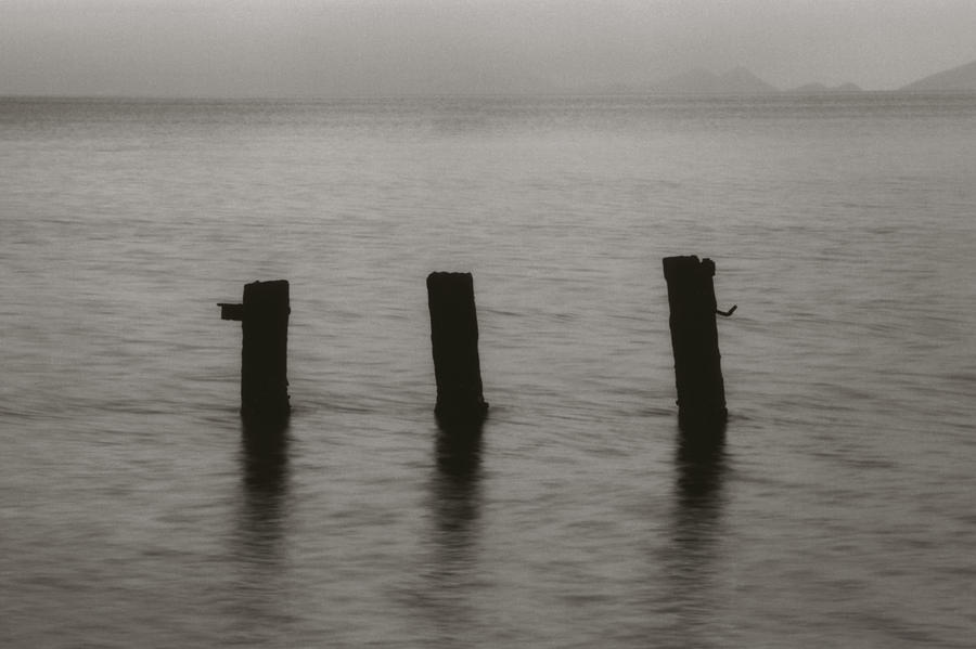Three Poles Photograph by Amarildo Correa