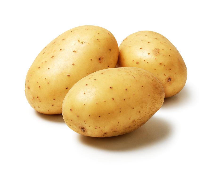 three Potatoes Photograph by RedHelga