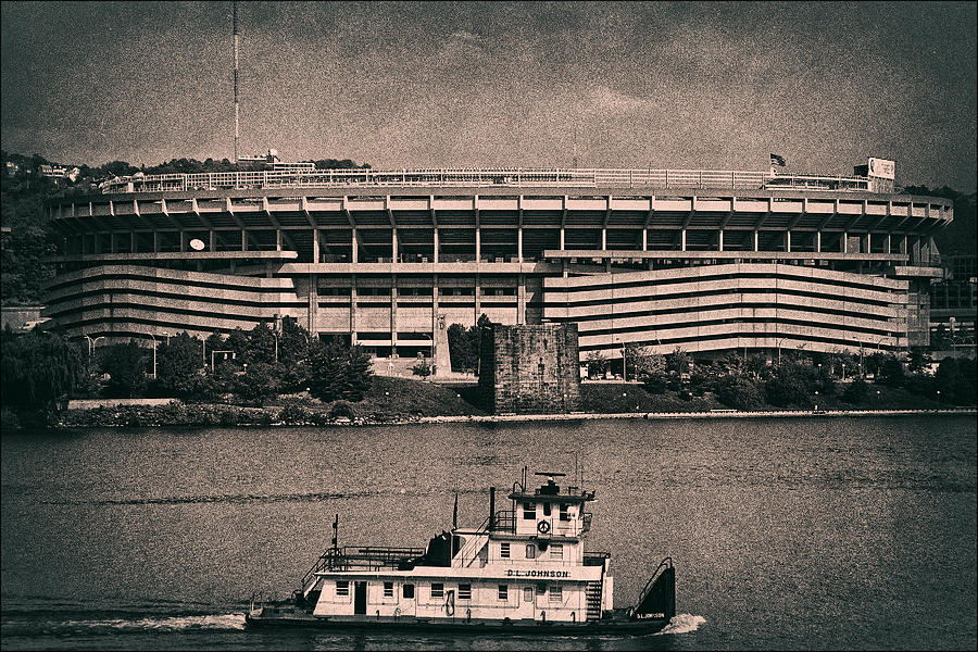 Three Rivers Stadium Photograph by Robert Fawcett