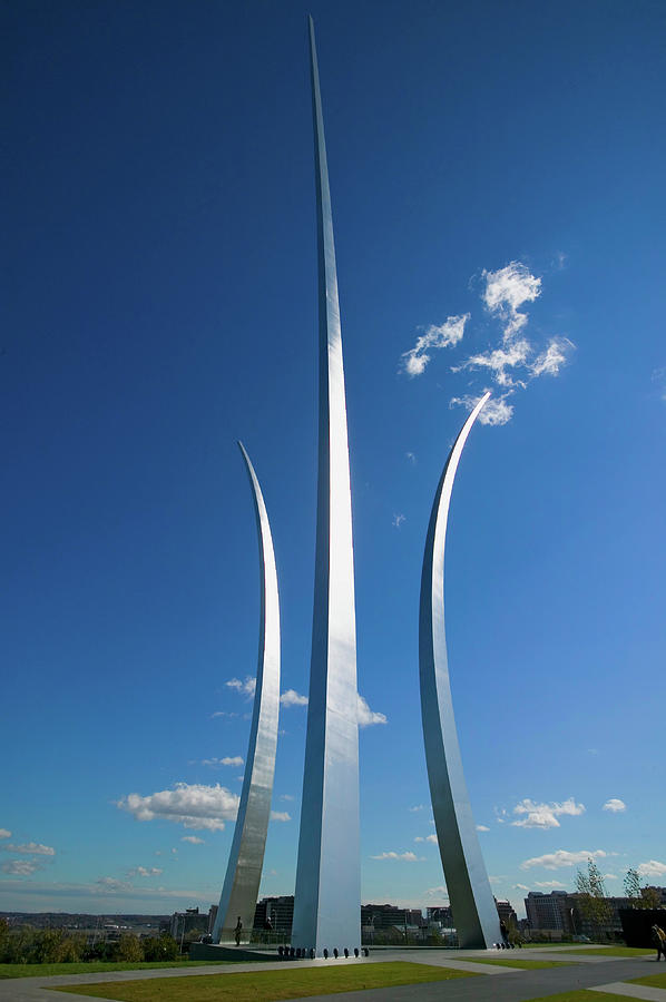 Three Soaring Spires Of Air Force Photograph by Panoramic Images - Fine ...