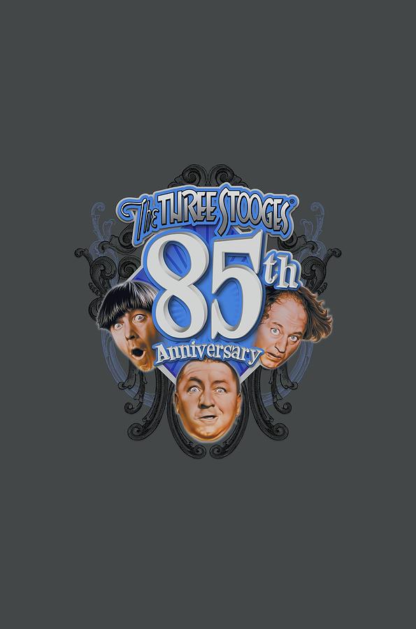 The Three Stooges Digital Art - Three Stooges - 85th Anniversary 2 by Brand A