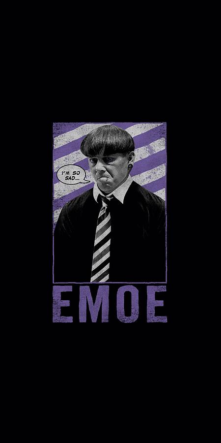 The Three Stooges Digital Art - Three Stooges - Emoe by Brand A
