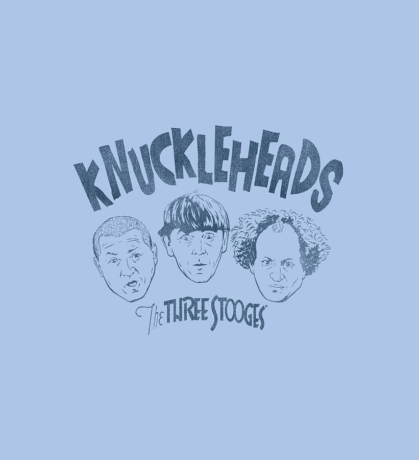 The Three Stooges Digital Art - Three Stooges - Knuckleheads by Brand A