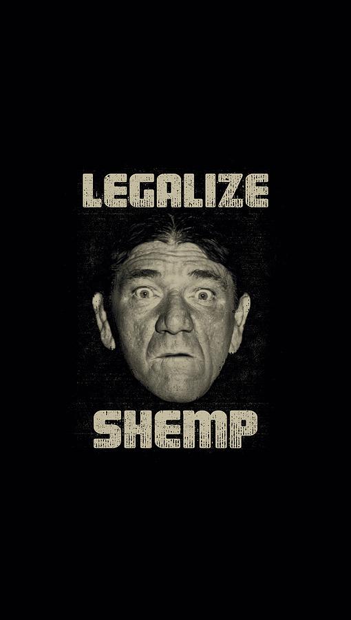 Three Stooges - Legalize Shemp Digital Art by Brand A