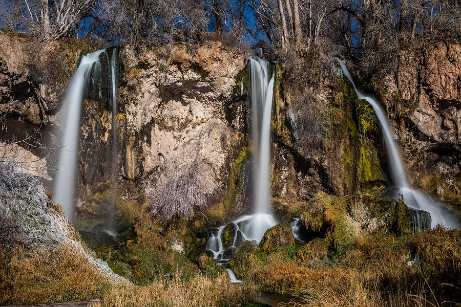Three Waterfalls Photograph by Paul Freidlund