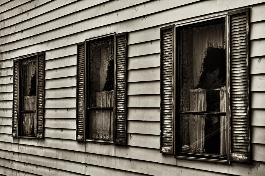 Three Windows Photograph by Mick Burkey
